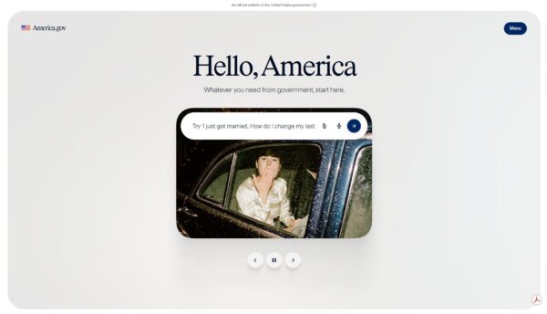 America.gov: Η νέα AI πύλη της αμερικανικής κυβέρνησης