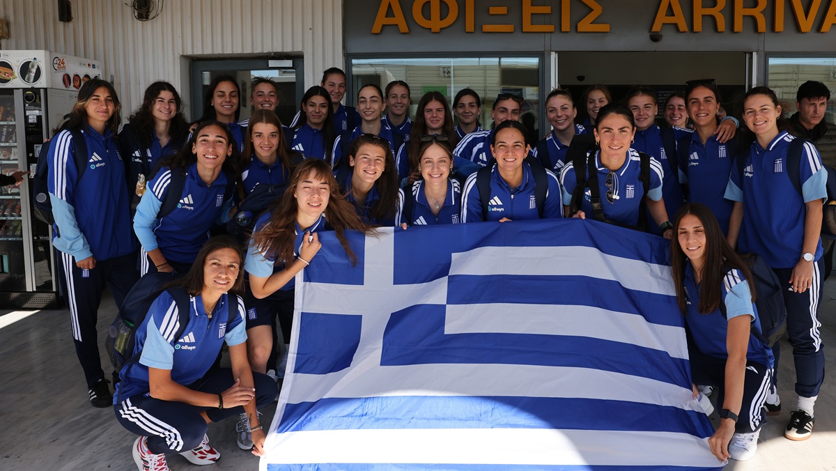 Στο Ηράκλειο η Εθνική Γυναικών για τον αγώνα με την Αγγλία