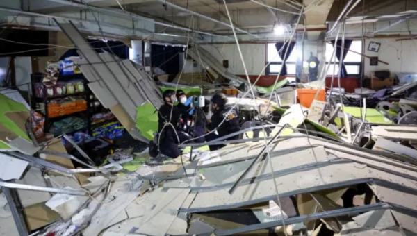 Νότια Κορέα: Τουλάχιστον 38 τραυματίες από κατάρρευση οροφής σε σούπερ μάρκετ