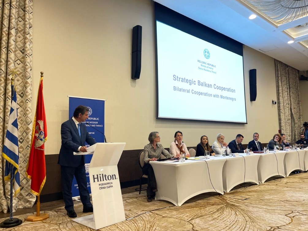 Στην Ποντγκόριτσα η εναρκτήρια εκδήλωση της αποστολής εξωστρέφειας του ΥΜΑΘ στο Μαυροβούνιο