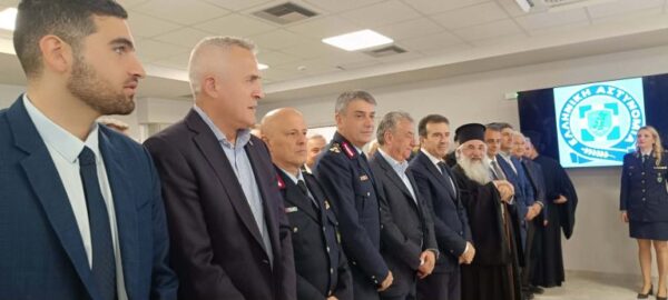 Ηράκλειο: Εγκαίνια της Υποδιεύθυνσης Αντιμετώπισης Οργανωμένου Εγκλήματος Κρήτης παρουσία Χρυσοχοϊδη