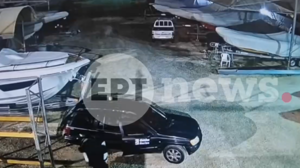 Συμμορία έκλεβε εξωλέμβιες μηχανές από υπαίθρια πάρκινγκ στην Αττική – Βίντεο ντοκουμέντο του ΕΡΤnews