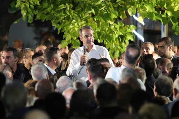 Μητσοτάκης από Βριλήσσια: Η αυτοδυναμία είναι πολιτικός μονόδρομος, όχι για την παράταξη αλλά για τη χώρα