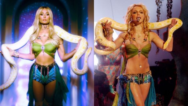 Paris Hilton: Η επική μεταμόρφωσή της σε Britney Spears με το κίτρινο φίδι