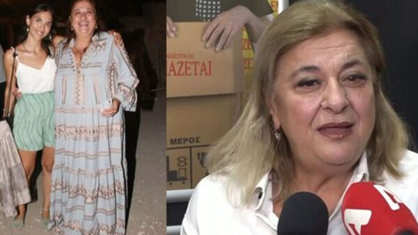 Ελισάβετ Κωνσταντινίδου: Περήφανη στην πρεμιέρα της κόρης της